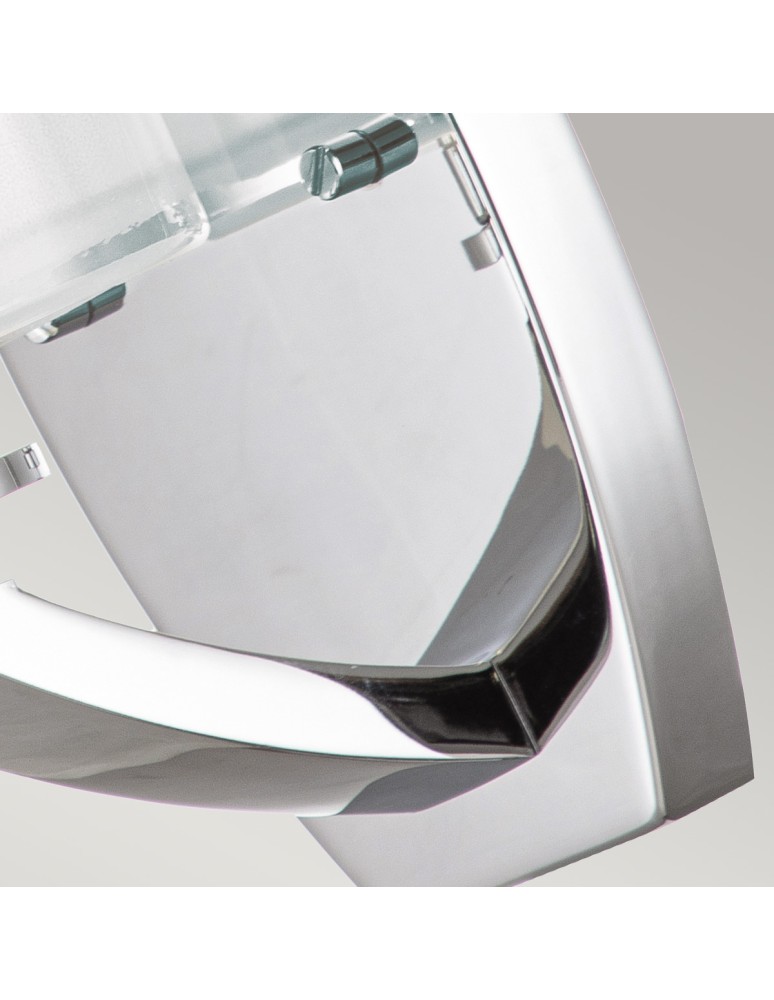 Elstead Lighting Kinkiet Meridian - 1 źródło światła - Polerowany chrom IP44 HK-MERIDIAN1-BATH-PC