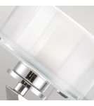 Elstead Lighting Kinkiet Meridian - 1 źródło światła - Polerowany chrom IP44 HK-MERIDIAN1-BATH-PC