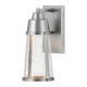 Elstead Lighting Latarnia naścienna LED Miles - Satynowy nikiel IP44 HK-MILES-SI