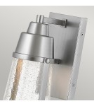 Outdoor wall lamps - Elstead Lighting LED Miles wall lantern - Satin Nickel IP44 HK-MILES-SI - product 2