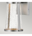 Outdoor wall lamps - Elstead Lighting LED Miles wall lantern - Satin Nickel IP44 HK-MILES-SI - product 3