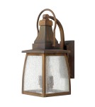Outdoor wall lamps - Elstead Lighting Small wall lantern Montauk - 2 light sources IP44 HK-MONTAUK-M - product 1