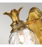 Elstead Lighting Kinkiet Plantation - 1 źródło światła - Oksydowany mosiądz IP44 HK-PLANTATION1-BATH-BB Elstead Lighting Kinkiet Plantation - 1 źródło światła - Oksydowany mosiądz IP44 HK-PLANTATION1-BATH-BB