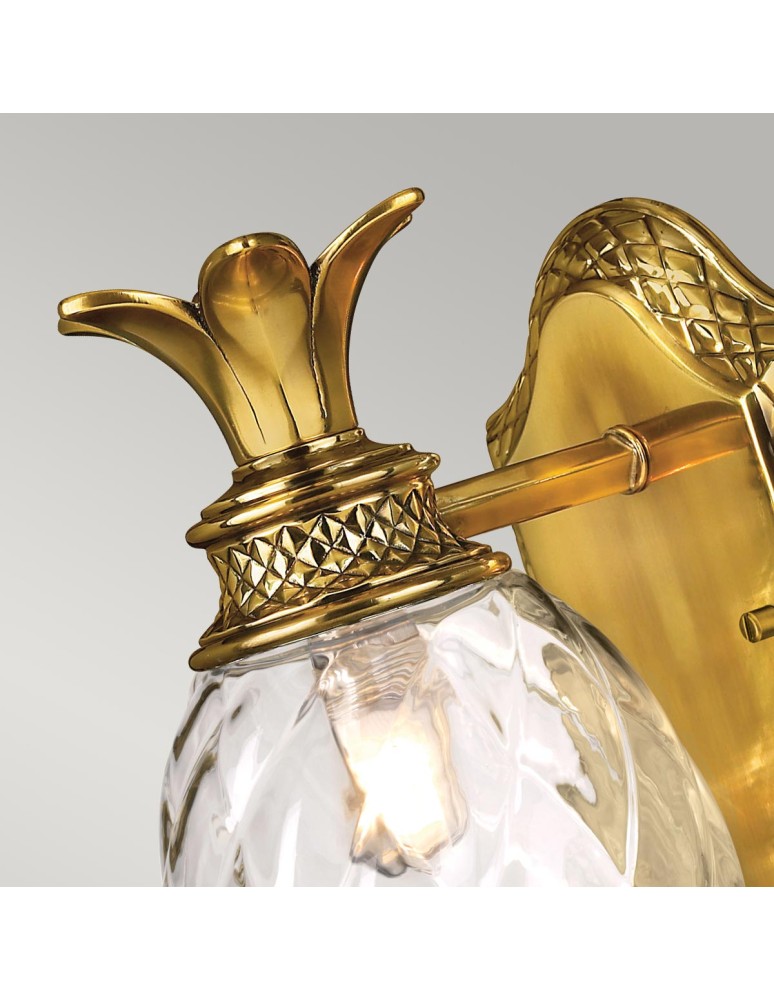 Bathroom wall lamps - Elstead Lighting Plantation wall lamp - 1 light source - Oxidized brass IP44 HK-PLANTATION1-BATH-BB - product kolory-swiatla.pl 2