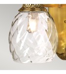 Bathroom wall lamps - Elstead Lighting Plantation wall lamp - 1 light source - Oxidized brass IP44 HK-PLANTATION1-BATH-BB - product 3