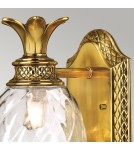 Bathroom wall lamps - Elstead Lighting Plantation wall lamp - 1 light source - Oxidized brass IP44 HK-PLANTATION1-BATH-BB - product 4