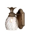 Elstead Lighting Plantation wall lamp - 1 light source - Pearl brown IP44 HK-PLANT-BATH-PZ