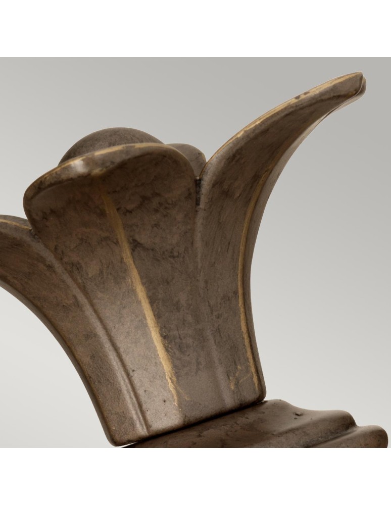 Elstead Lighting Kinkiet Plantation - 1 źródło światła - Perłowy brąz IP44 HK-PLANT-BATH-PZ