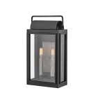 Outdoor wall lamps - Elstead Lighting Sag Harbor medium wall lantern - 2 light sources - Black IP44 HK-SAG-HARBOR-M-BK - product 1