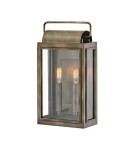 Elstead Lighting Średnia latarnia naścienna Sag Harbor - 2 źródła światła - Oksydowany brąz IP44 HK-SAG-HARBOR-M-BU