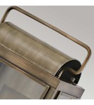 Elstead Lighting Średnia latarnia naścienna Sag Harbor - 2 źródła światła - Oksydowany brąz IP44 HK-SAG-HARBOR-M-BU