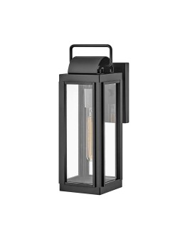 Elstead Lighting Small wall lantern Sag Harbor - 1 light source - Black IP44 HK-SAG-HARBOR-S-BK