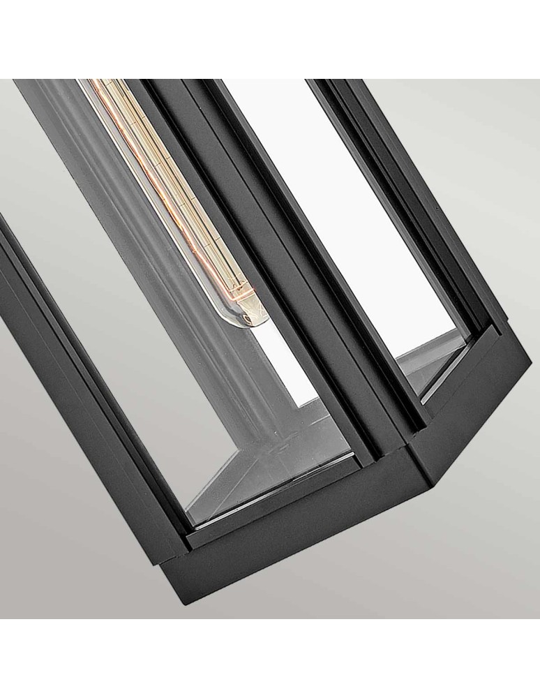 Outdoor wall lamps - Elstead Lighting Small wall lantern Sag Harbor - 1 light source - Black IP44 HK-SAG-HARBOR-S-BK - product kolory-swiatla.pl 3