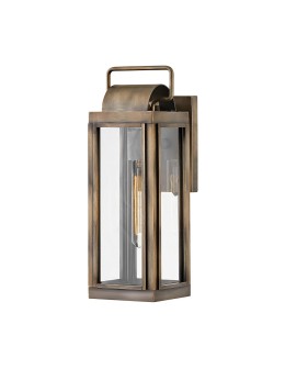Elstead Lighting Small wall lantern Sag Harbor - 1 light source - Oxidized bronze IP44 HK-SAG-HARBOR-S-BU