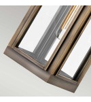 Outdoor wall lamps - Elstead Lighting Small wall lantern Sag Harbor - 1 light source - Oxidized bronze IP44 HK-SAG-HARBOR-S-BU - product 4