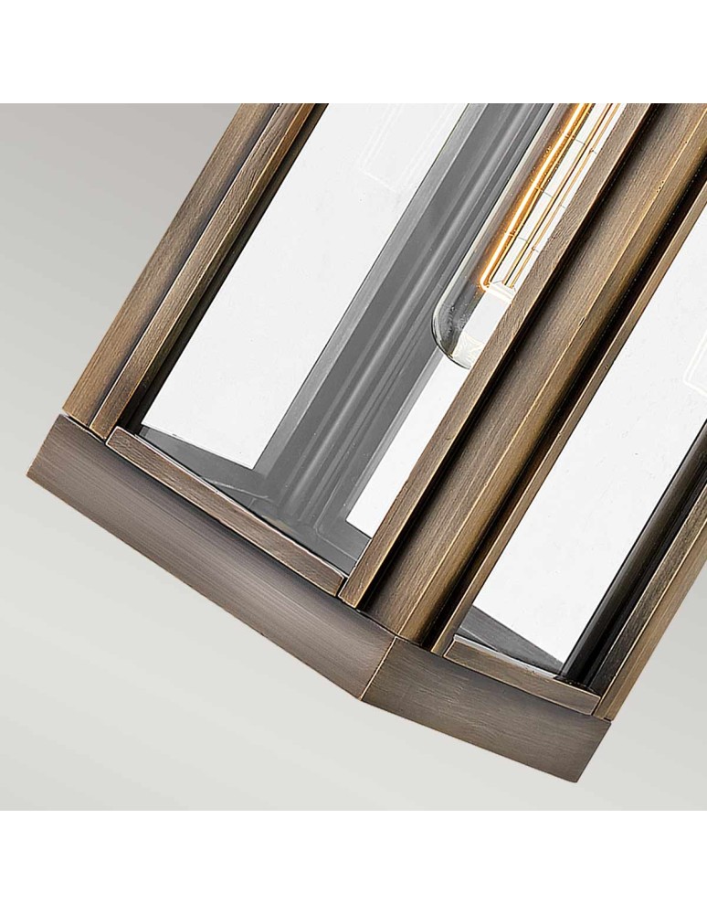 Outdoor wall lamps - Elstead Lighting Small wall lantern Sag Harbor - 1 light source - Oxidized bronze IP44 HK-SAG-HARBOR-S-BU - product kolory-swiatla.pl 4