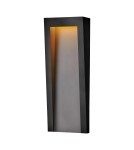 Outdoor wall lamps - Elstead Lighting Large LED Taper IP44 wall lantern HK-TAPER-L-TBK - product 1