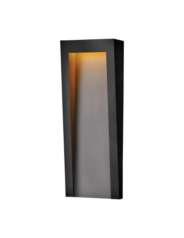 Elstead Lighting Duża latarnia naścienna LED Taper IP44 HK-TAPER-L-TBK