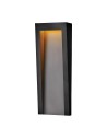 Elstead Lighting Large LED Taper IP44 wall lantern HK-TAPER-L-TBK