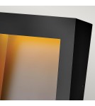 Elstead Lighting Duża latarnia naścienna LED Taper IP44 HK-TAPER-L-TBK