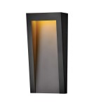 Outdoor wall lamps - Elstead Lighting Medium LED Taper IP44 wall lantern HK-TAPER-M-TBK - product 1