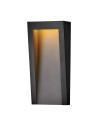 Elstead Lighting Medium LED Taper IP44 wall lantern HK-TAPER-M-TBK