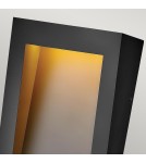 Outdoor wall lamps - Elstead Lighting Medium LED Taper IP44 wall lantern HK-TAPER-M-TBK - product 2