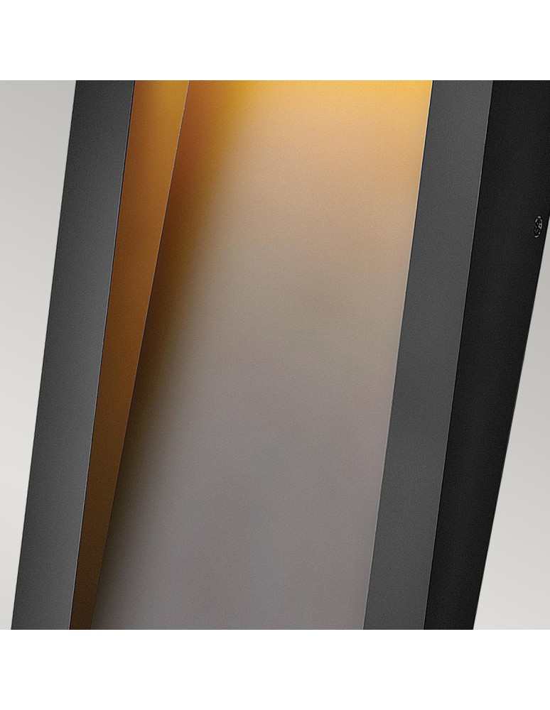 Outdoor wall lamps - Elstead Lighting Medium LED Taper IP44 wall lantern HK-TAPER-M-TBK - product kolory-swiatla.pl 3