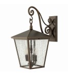 Outdoor wall lamps - Elstead Lighting Large Trellis wall lantern - 4 light sources IP44 HK-TRELLIS2-L - product 1