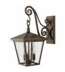 Elstead Lighting Średnia latarnia naścienna Trellis - 3 źródła światła IP44 HK-TRELLIS2-M