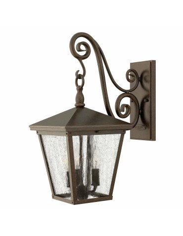 Elstead Lighting Trellis medium wall lantern - 3 light sources IP44 HK-TRELLIS2-M