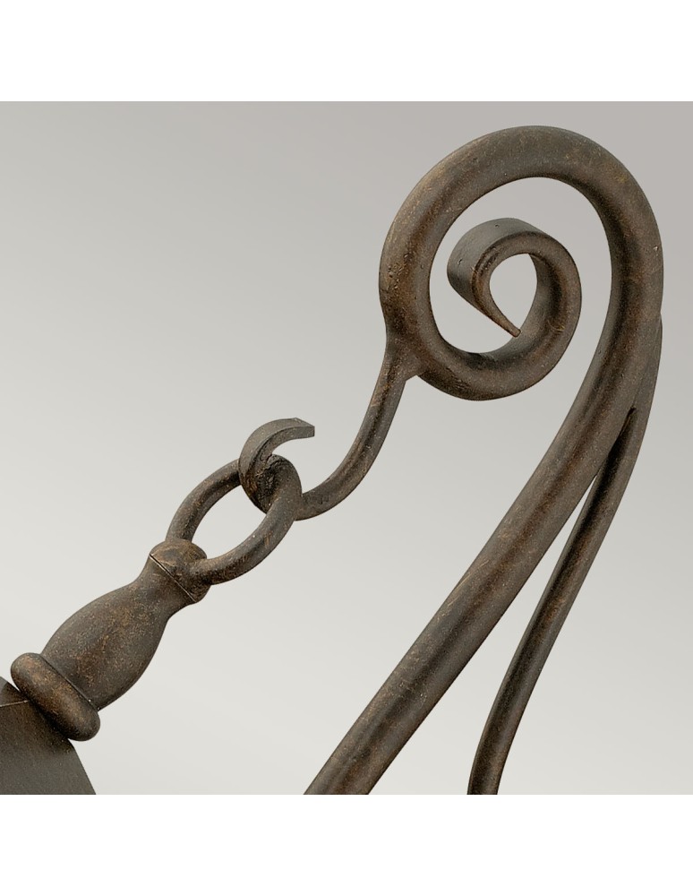 Elstead Lighting Średnia latarnia naścienna Trellis - 3 źródła światła IP44 HK-TRELLIS2-M