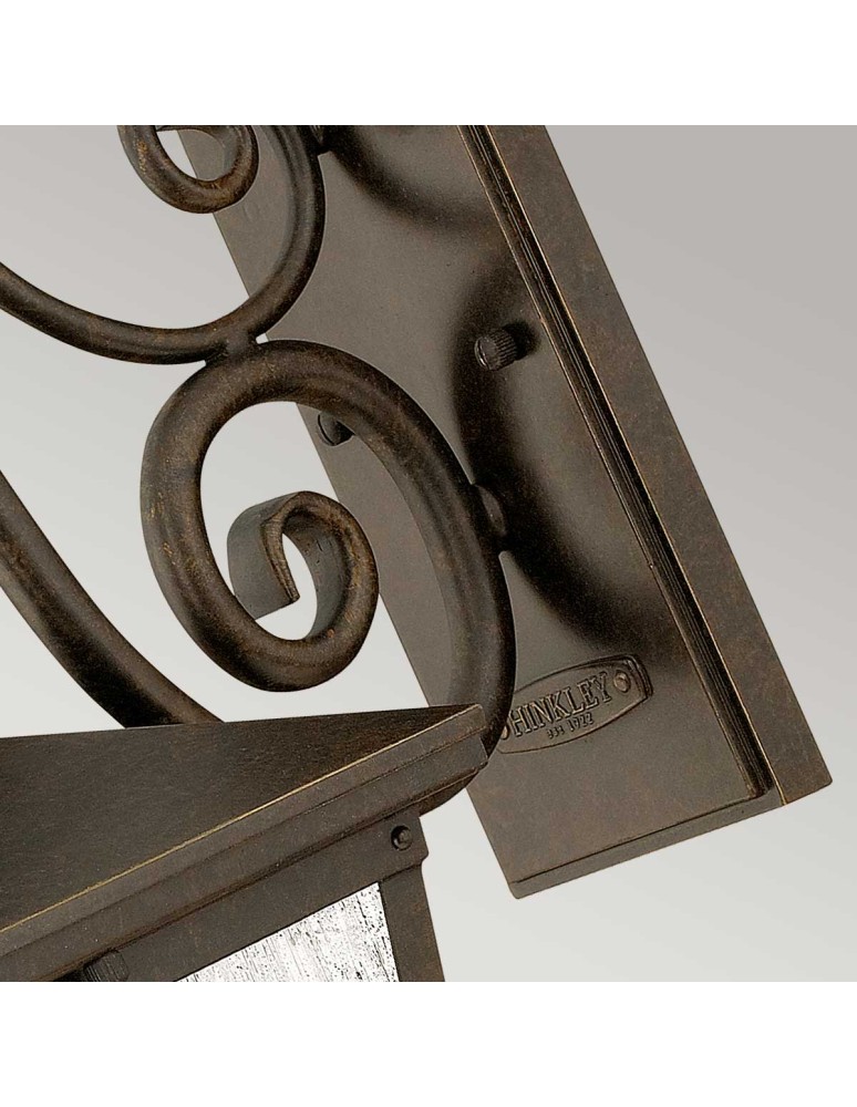 Elstead Lighting Średnia latarnia naścienna Trellis - 3 źródła światła IP44 HK-TRELLIS2-M