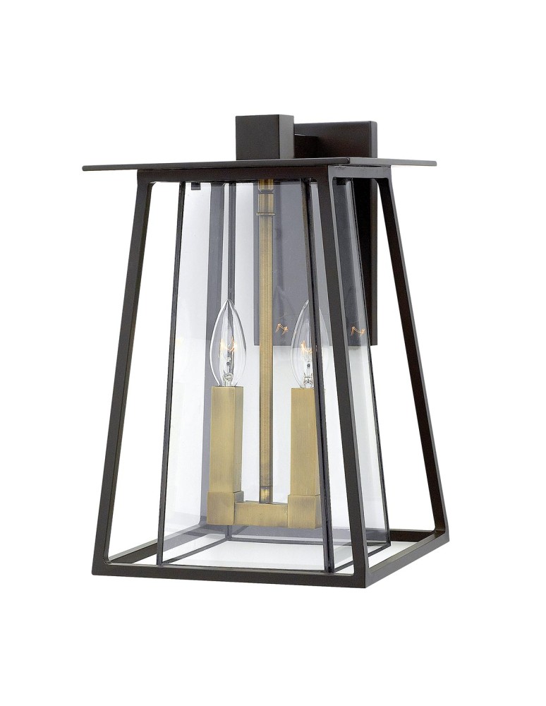 Outdoor wall lamps - Elstead Lighting Large Walker wall lantern - 2 light sources IP44 HK-WALKER2-L - product kolory-swiatla.pl 1