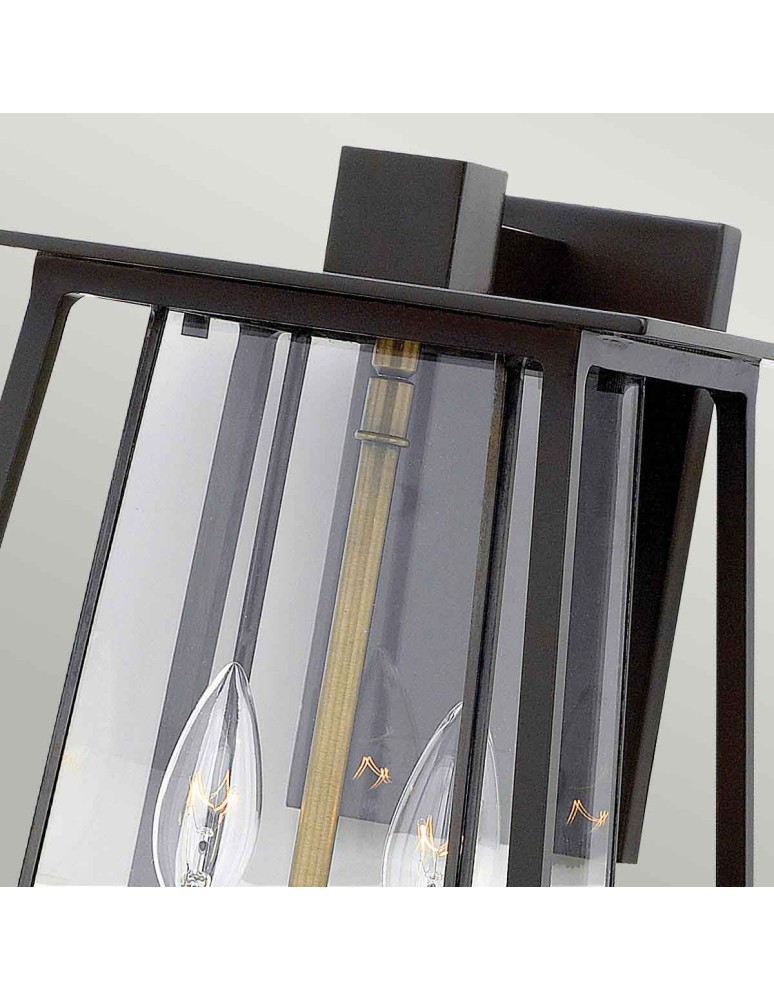 Outdoor wall lamps - Elstead Lighting Large Walker wall lantern - 2 light sources IP44 HK-WALKER2-L - product kolory-swiatla.pl 2