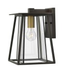 Outdoor wall lamps - Elstead Lighting Walker medium wall lantern - 1 light source IP44 HK-WALKER2-M - product 1