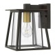 Elstead Lighting Mała latarnia naścienna Walker - 1 źródło światła IP44 HK-WALKER2-S