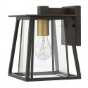 Elstead Lighting Mała latarnia naścienna Walker - 1 źródło światła IP44 HK-WALKER2-S