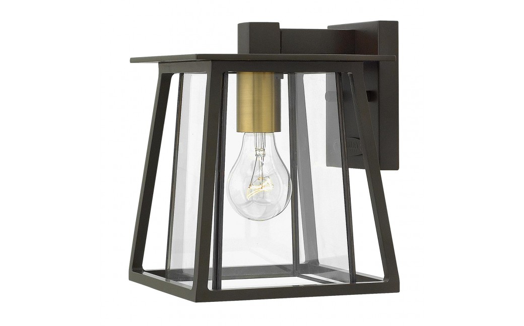 Elstead Lighting Mała latarnia naścienna Walker - 1 źródło światła IP44 HK-WALKER2-S