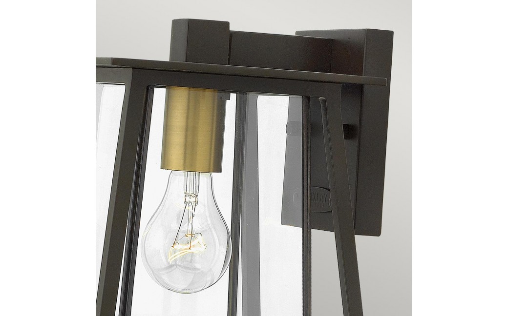 Elstead Lighting Mała latarnia naścienna Walker - 1 źródło światła IP44 HK-WALKER2-S