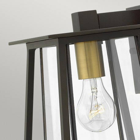 Elstead Lighting Mała latarnia naścienna Walker - 1 źródło światła IP44 HK-WALKER2-S