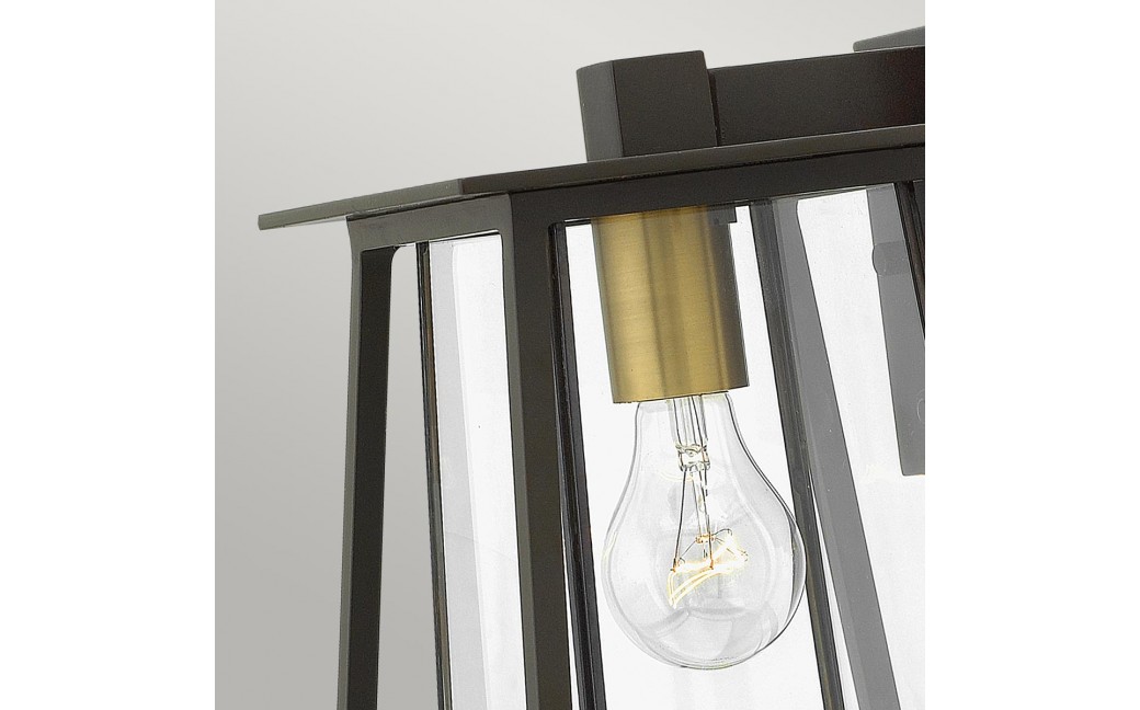 Elstead Lighting Mała latarnia naścienna Walker - 1 źródło światła IP44 HK-WALKER2-S