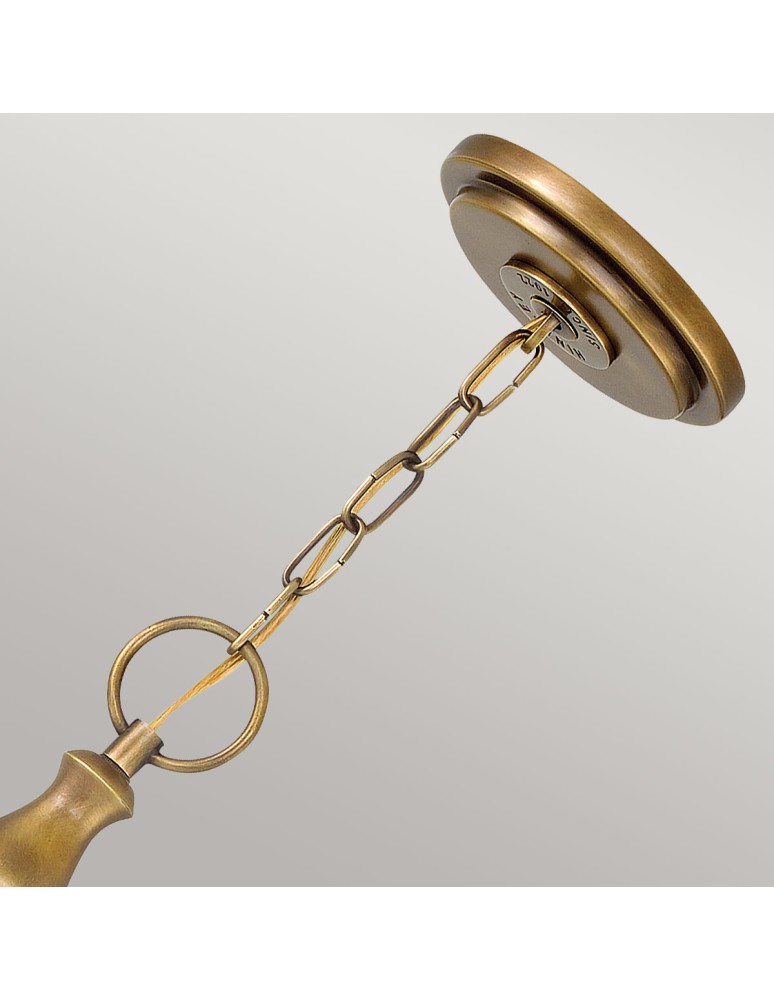 Pendant lamps - Elstead Lighting Wexley pendant lamp - 3 light sources HK-WEXLEY-3P-HB - product kolory-swiatla.pl 2