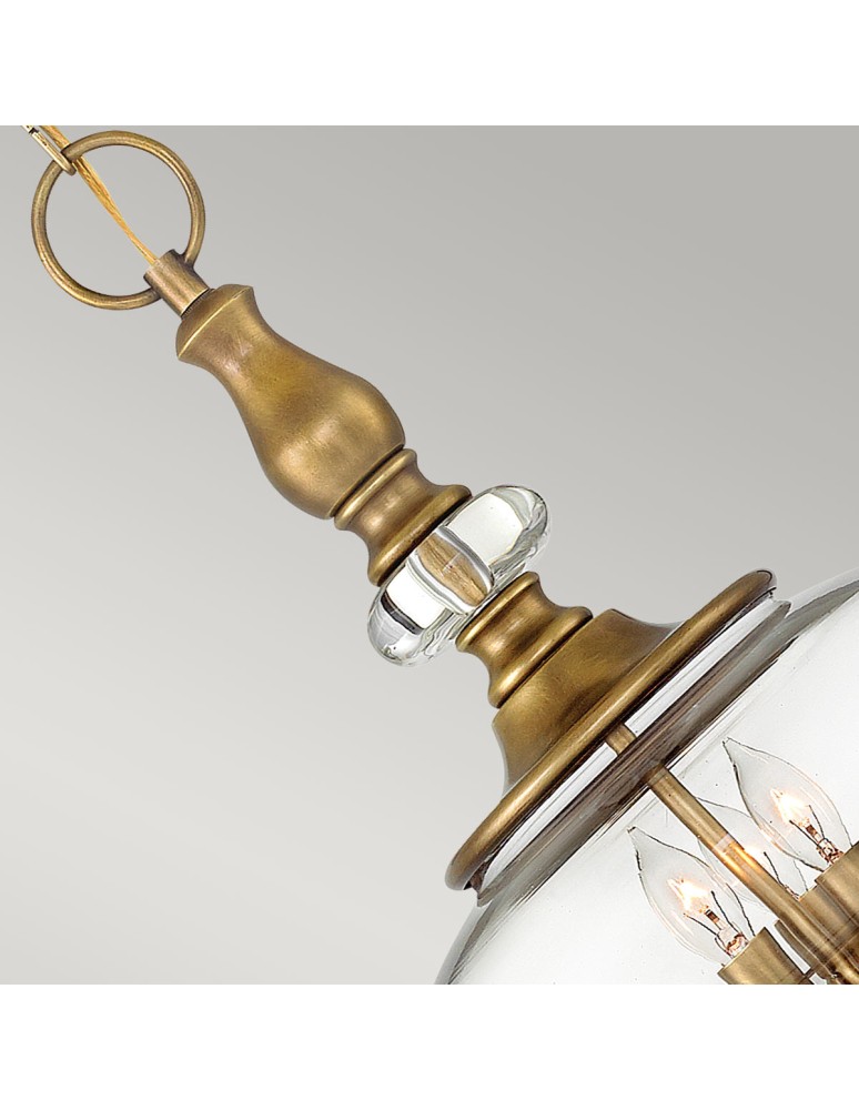 Elstead Lighting Lampa wisząca Wexley - 3 źródła światła HK-WEXLEY-3P-HB