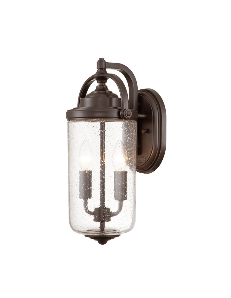 Outdoor wall lamps - Elstead Lighting Willoughby medium wall lantern - 2 light sources IP44 HK-WILLOUGHBY-M-OZ - product kolory-swiatla.pl 1