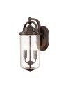 Elstead Lighting Średnia latarnia naścienna Willoughby - 2 źródła światla IP44 HK-WILLOUGHBY-M-OZ