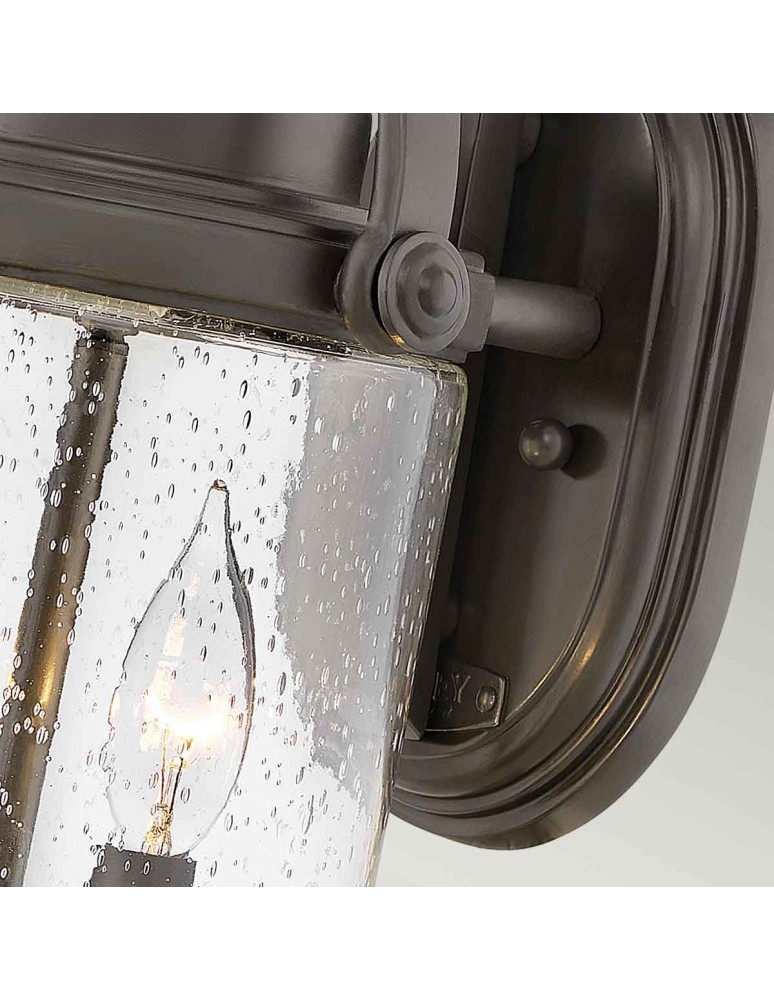 Elstead Lighting Średnia latarnia naścienna Willoughby - 2 źródła światla IP44 HK-WILLOUGHBY-M-OZ