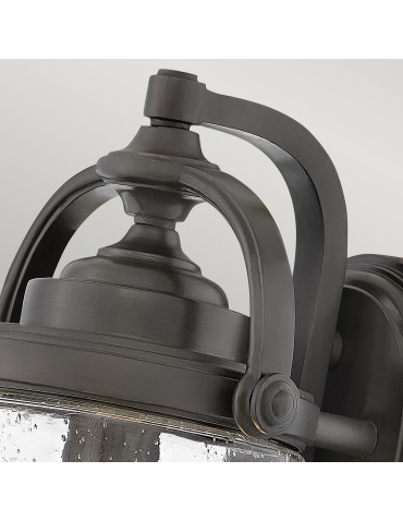 Elstead Lighting Mała latarnia naścienna Willoughby - 1 źródło światła IP44 HK-WILLOUGHBY-S-OZ - produkt 2