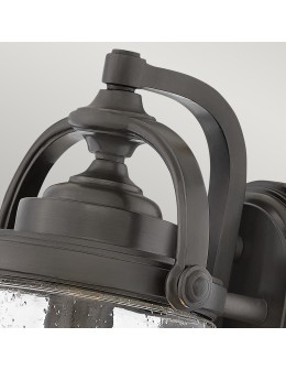 Elstead Lighting Mała latarnia naścienna Willoughby - 1 źródło światła IP44 HK-WILLOUGHBY-S-OZ - produkt 2