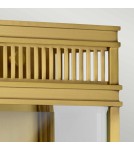 Elstead Lighting Średnia latarnia naścienna Holborn - 2 źródła światła - Szczotkowany mosiądz IP44 HL7-M-BB